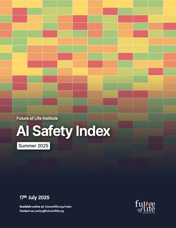 AI Safety Index – Summer 2025 Edition