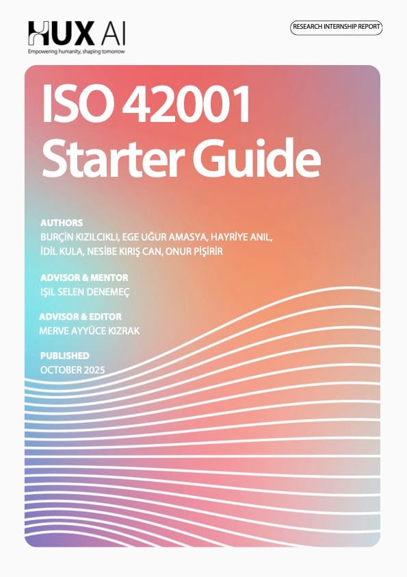 ISO 42001 Starter Guide (HUX AI, Oct 2025)