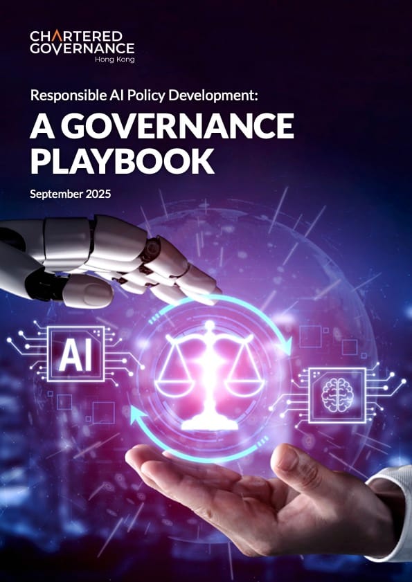 Responsible AI Policy Development: A Governance Playbook (HKCGI, Sept 2025)