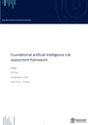 Foundational artificial intelligence risk assessment framework