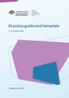 AI policy guide and template (v1.0, October 2025)